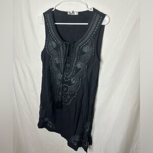 🖤 Black Embroidered Dress 🖤